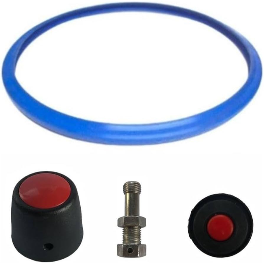 Kit 4 Peças P/ Panela De Pressão Clock Conforto 4,5 Litros Com Pique