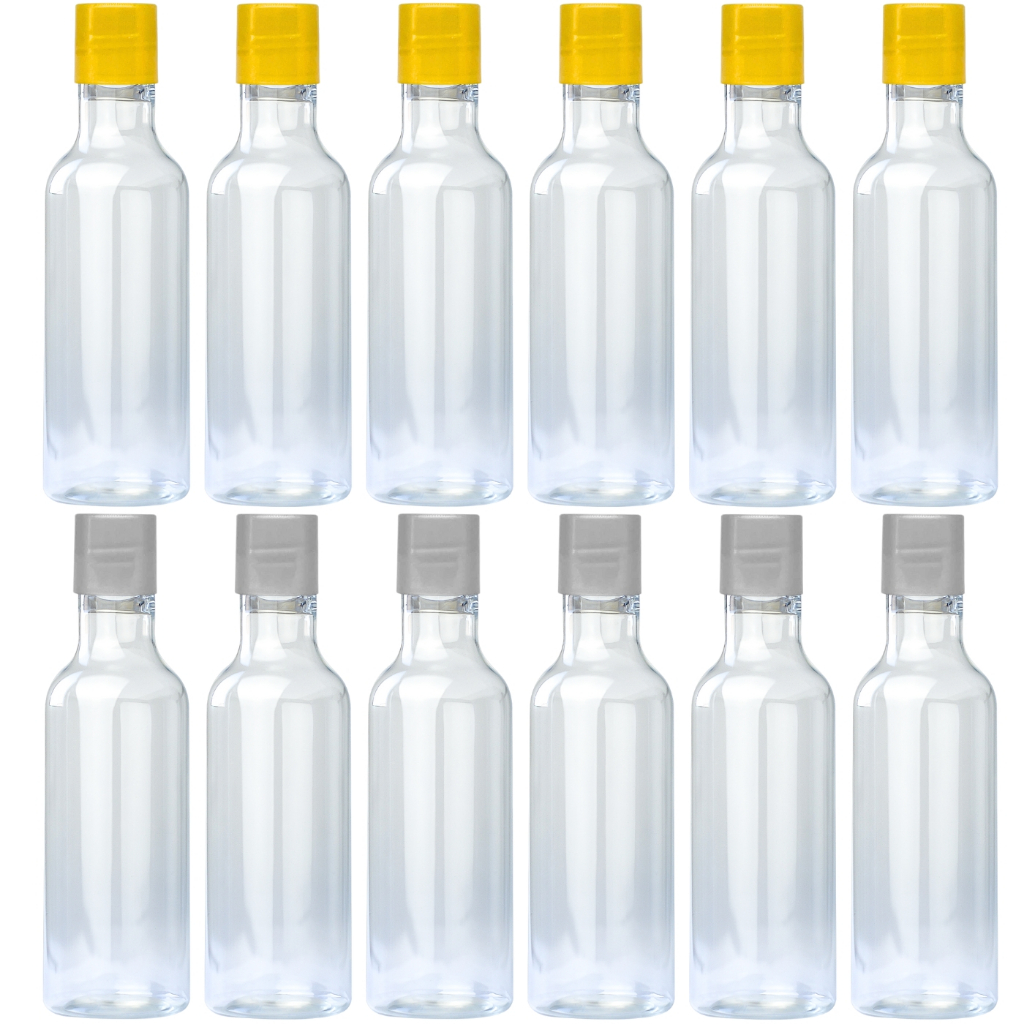 50 Garrafinhas De Plástico 50ml C/ Tampa