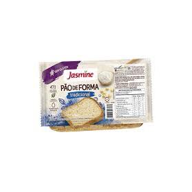 Jasmine Pão Tradicional Vegano Sem Glúten 350g em Oferta na Shopee