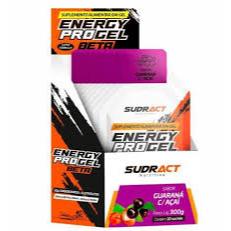 Sudract Energy Pro Gel Beta Sabor Guaraná e Açai 300g 10 Sachês