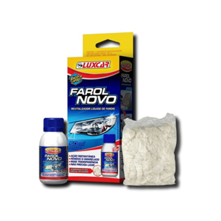 Revitalizador Líquido Farol Novo Luxcar para Faróis de Auto e Superfícies Acrílico e Policarbonato em Oferta na Shopee