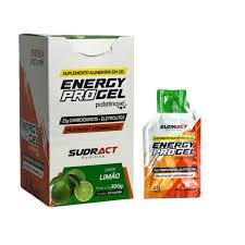 Sudract Energy Pro Gel Sabor Limão 300g 10 Sachês