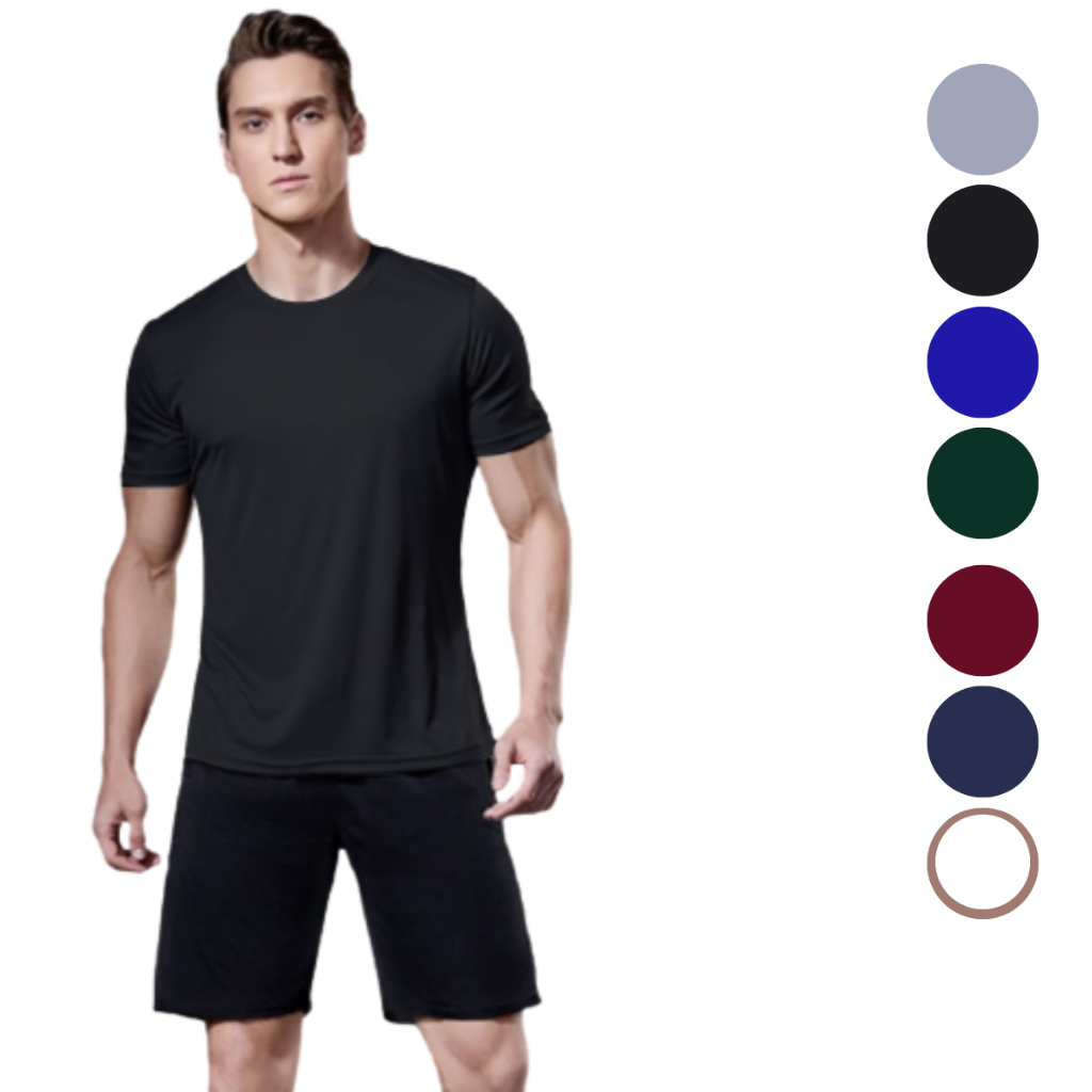 Camiseta Masculina Manga Curta Proteção Uv 50+ Blusa Academia Esportes