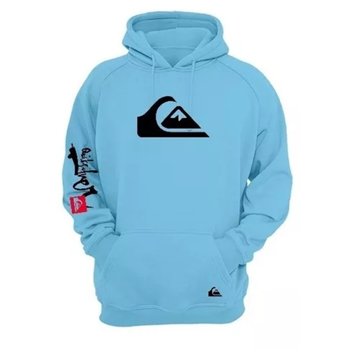 Moletom Canguru Blusa de Frio Quiksilver Alta Qualidade em Oferta na Shopee