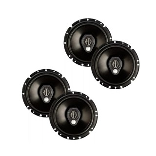 Kit 4 Alto Falantes Triaxial Bomber Slim BBR 6 Pol 240W Rms 4 Ohms em Oferta na Shopee