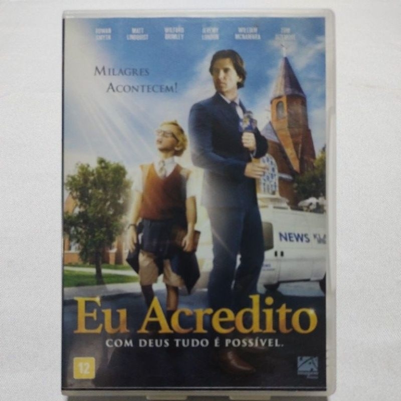 DVD EU ACREDITO COM DEUS TUDO É POSSIVEL USADO DUBLADO ORIGINAL 82