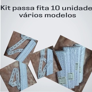 passa fita PACOTE com 10 unidades 2cm largura 13,7 cm varias cores e modelo em Oferta na Shopee