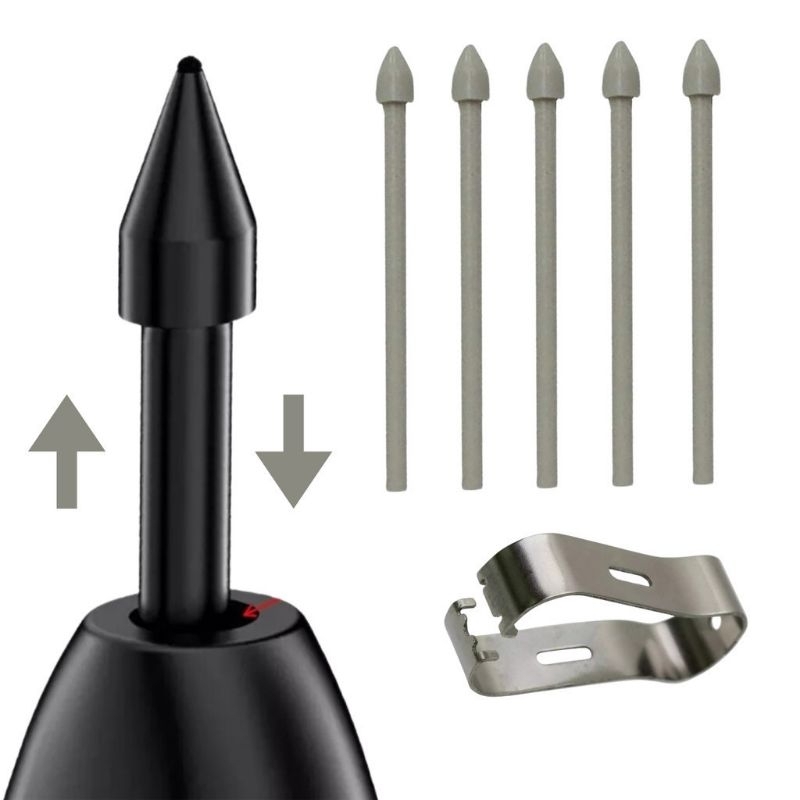 Pontas Para Reposição KIT COM 5 + EXTRATOR Caneta Galaxy S Pen Tablet Samsung. Envio nacional e imediato.