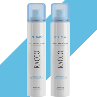 Kit 2 Desodorante Intímo Jato Seco Feminino Spray Racco Original Unissex Feminino Masculino Intimos em Oferta na Shopee