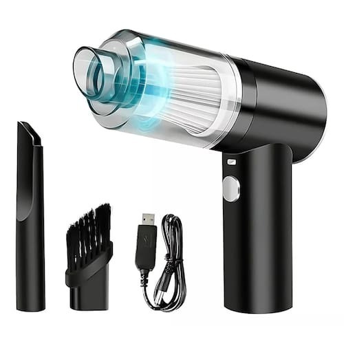 Aspirador Portátil Automotivo Potente Recarregável Premium Super  2000mAh