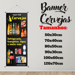 Banner Cervejas *DIVERSOS TAMANHOS* em Oferta na Shopee