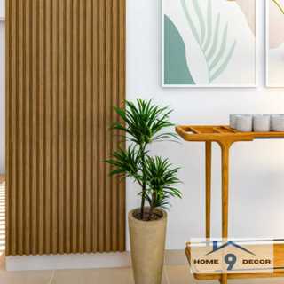20 Revestimento Painel De Parede Ripado Decorativo MDF 45x11 em Oferta na Shopee