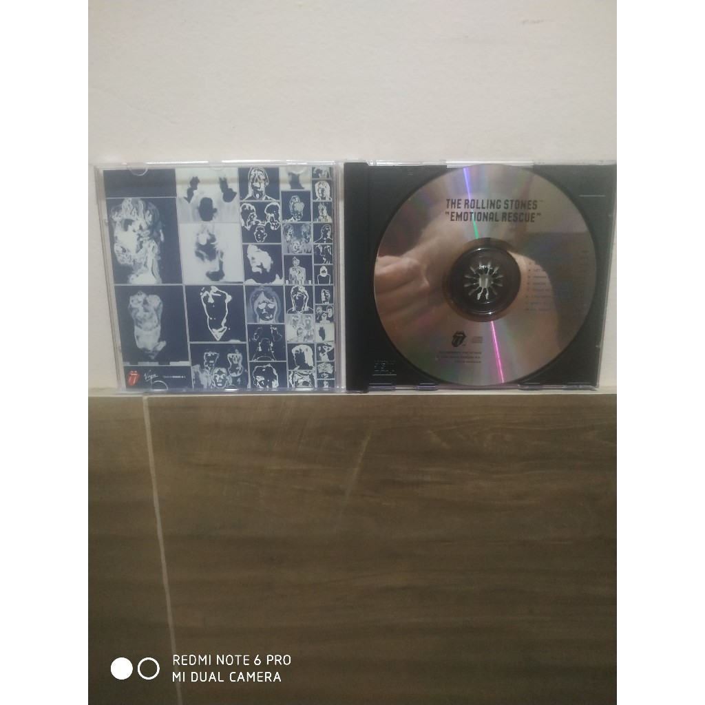 Cd The Rolling Stones Emotional Rescue 1980 Importado Eua!
