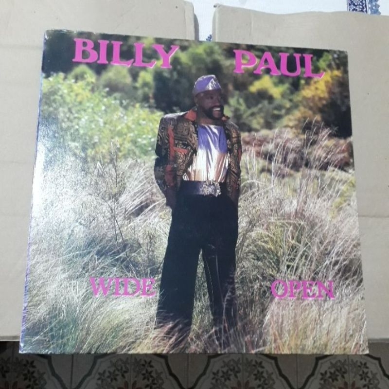 Lp Billy Paul - Wide Open 1988 Ichiban Records Imp. Made In Mexico soul funk black music