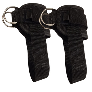 Puxador Tornozeleira Alça Para Cross Over Glúteo Puxador Preto em Oferta na Shopee