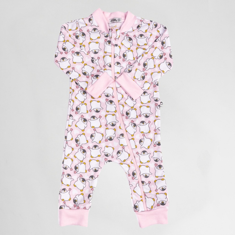 Macacão de bebê menina peluciado 24008-C1