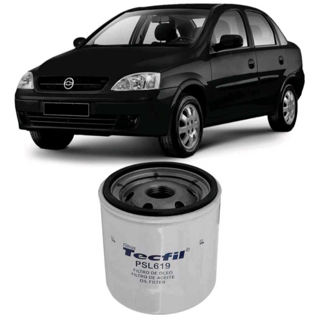 Filtro Óleo Corsa Sedan 1.0 1.6 1.8 96 A 2009 Tecfil em Oferta na Shopee