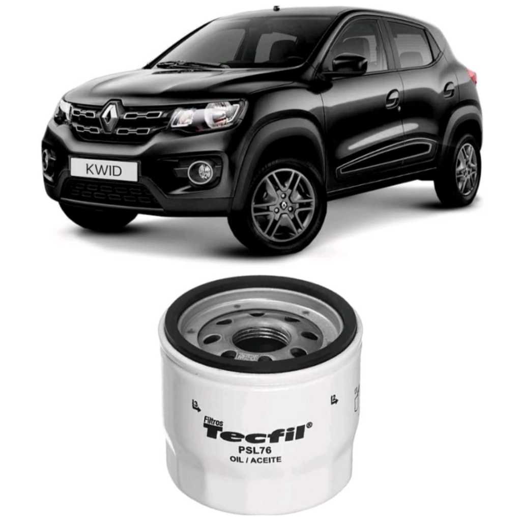 Filtro Óleo Renault Kwid 1.0 12v 2017 a 2023 Tecfil PSL76