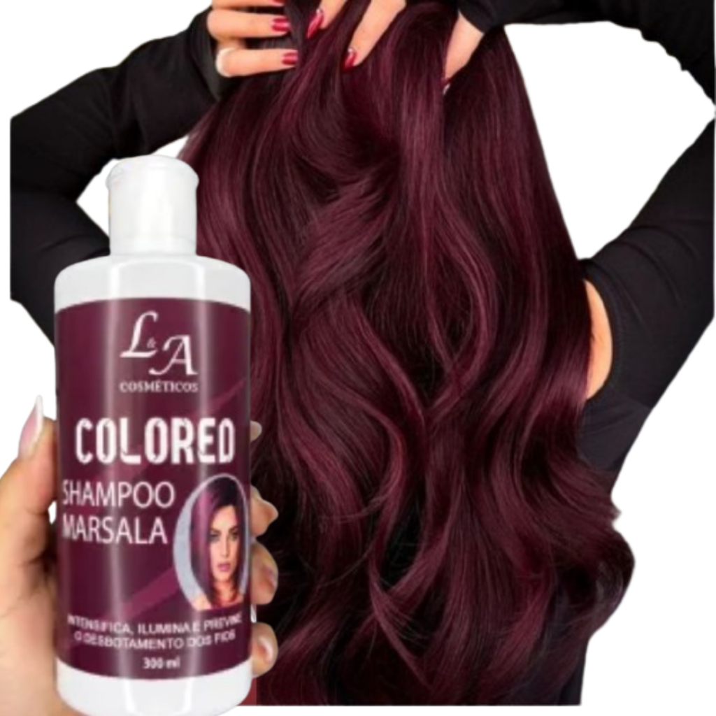 SHAMPOO TONALIZANTE MARSALA -  COR INCRÍVEL 300ml em Oferta na Shopee