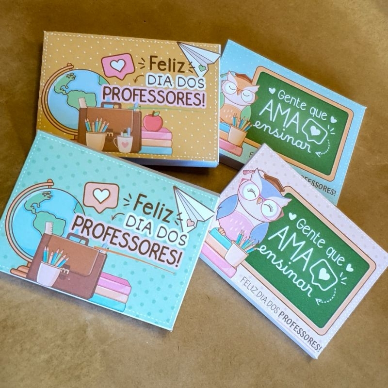 Kit Kat Personalizado Dia dos Professores | Lembrancinha Presente Professor com Caixinha