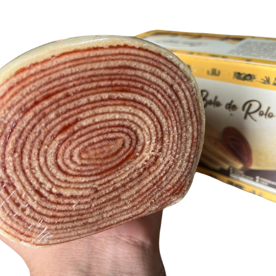 Bolo de Rolo de Goiaba - 1kg em Oferta na Shopee