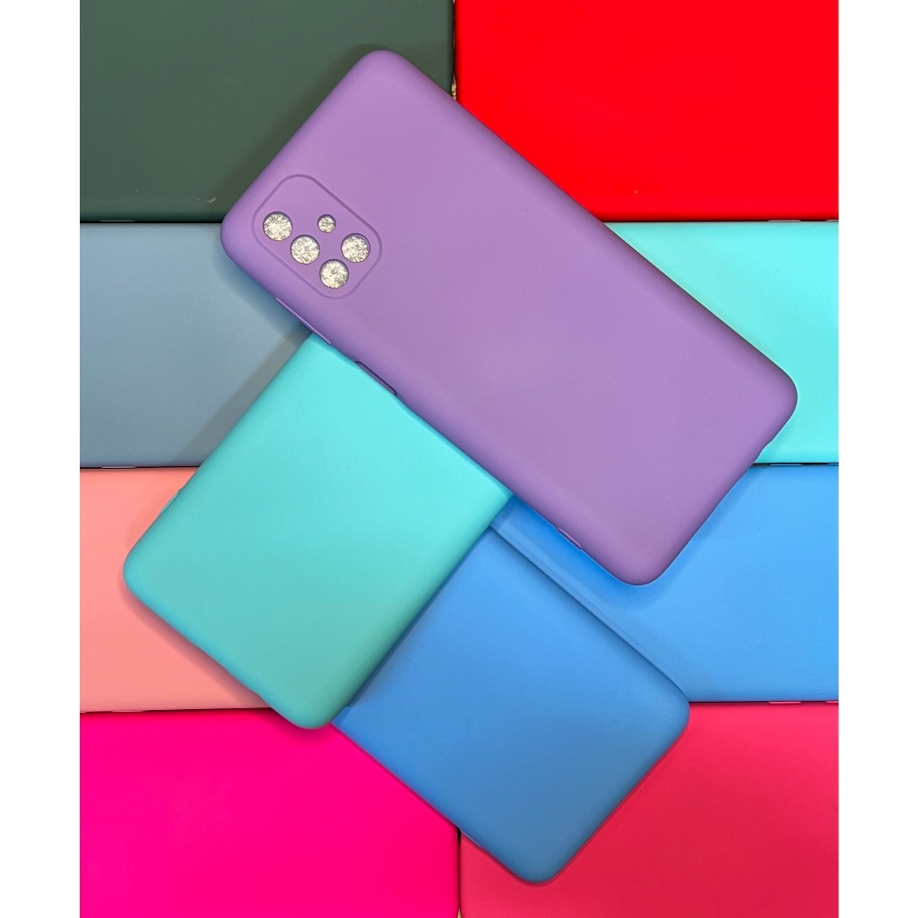 Kit capa + pelicula  de vidro 3D Samsung Galaxy M51 Ou apenas capinha  silicone aveludado em Oferta na Shopee