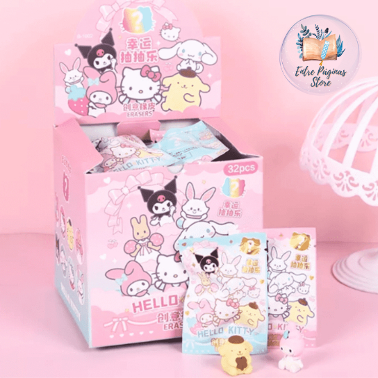 Borracha Surpresa Sanrio - Personagens da Turma da Hello Kitty