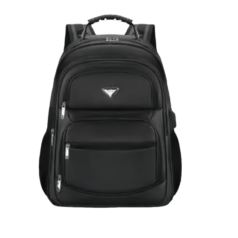 Mochila Couro PU Grande Executiva Para Notebook Trabalho Faculdade Reforçada Cabo De Aço USB RC-5012-1