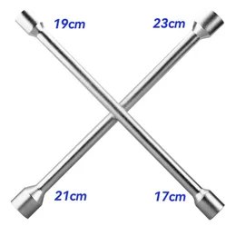 Chave de Roda Cruz 4 Bocas Formato Hexagonal 17mm 19mm 21mm 23mm