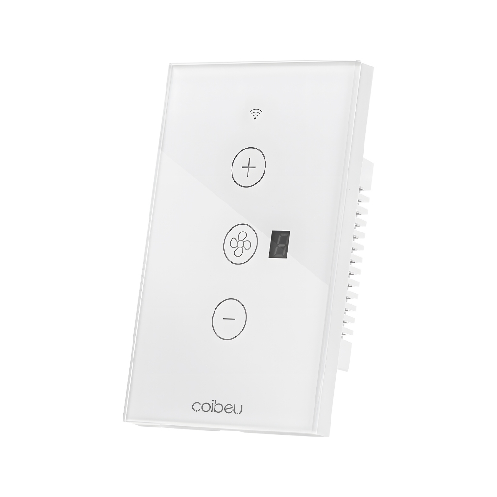 Ventilador de Teto COIBEU Smart WiFi Tuya - Controle de Voz, Múltiplas Velocidades, Compatível com Alexa e Google em Oferta na Shopee
