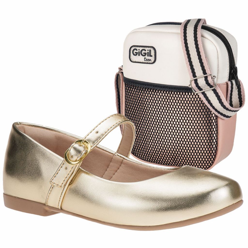 Kit Sapatilha Infantil Feminina Sapato Leve Boneca Salomé Menina Com Bag Ombro Transversal Promoção em Oferta na Shopee