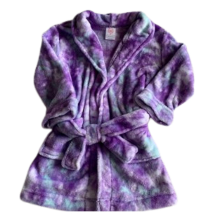 KIT PIJAMA INFANTIL COM ROUPÃO UNICÓRNIO