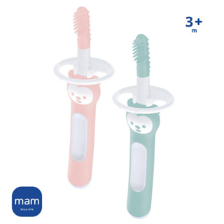 Escova Massageadora de Gengiva MAM - Massaging Brush -3+ meses Bebê Higiene Oral Primeira Escova Dentes em Oferta na Shopee