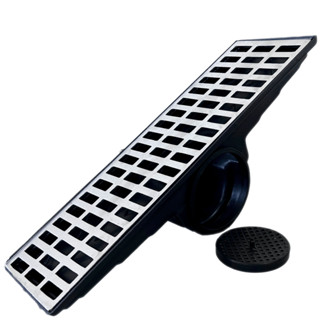 Ralo Convencional Guvi 20x50 Grelha em Alumínio com coletor saída Lateral 50/75/100mm + tela anti inseto em Oferta na Shopee