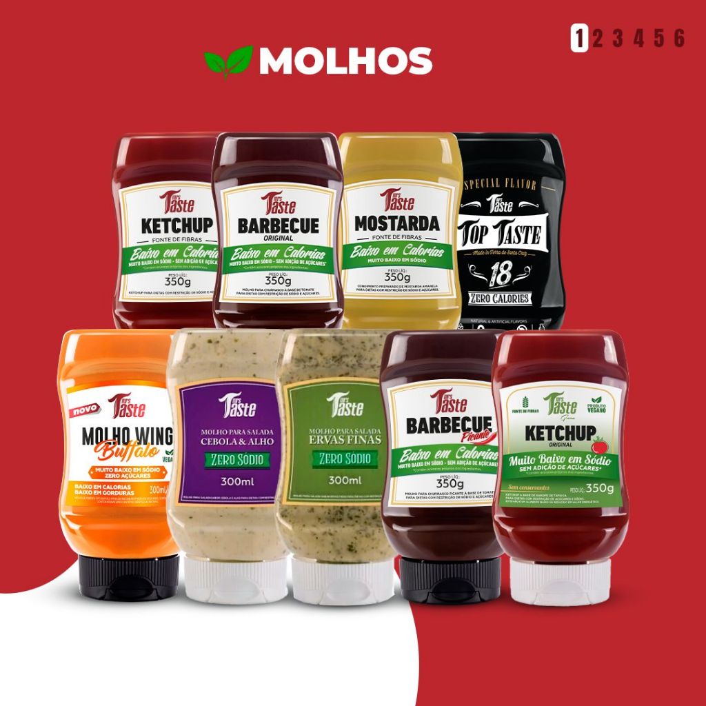 Mrs Taste Molhos e Cremes Fitness Diet Zero em Oferta na Shopee
