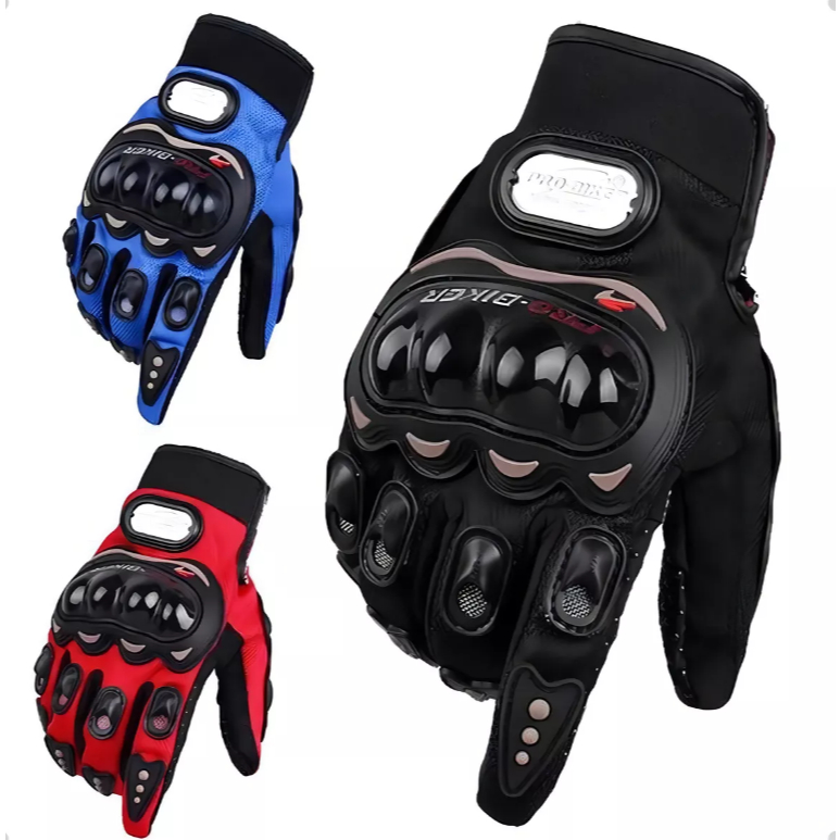 Par Luva Motoqueiro Motociclista  Proteção Moto Tamanho Único Asp por R$ 22,99