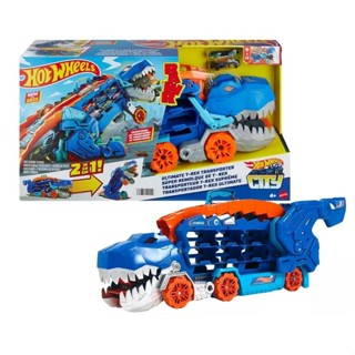 Hot Wheels City Super Reboque T-Rex Ultimate Mattel  - Pista de Carrinho Original HNG50 em Oferta na Shopee