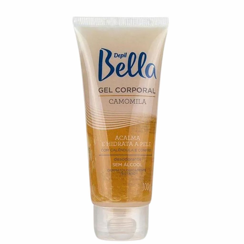 Gel Calmante Corporal Camomila Hidratante Depil Bella Deo 100 g em Oferta na Shopee