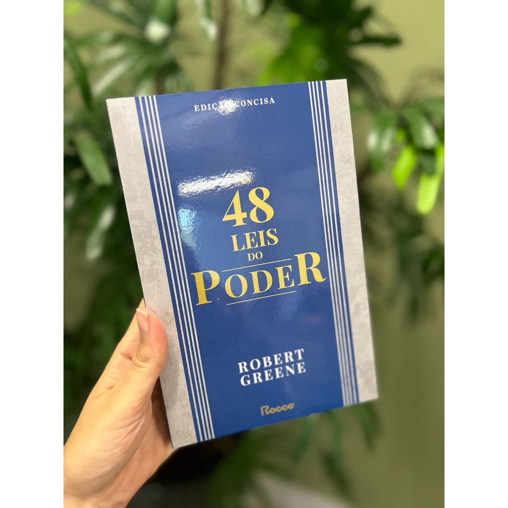 Livro As 48 Leis do Poder | Robert Greene | Negócios e economia | Editora Rocco em Oferta na Shopee