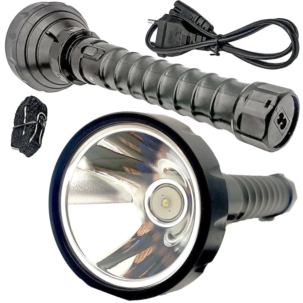 Lanterna Led Original Grande Potente Farolete De Mão Profissinal em Oferta na Shopee