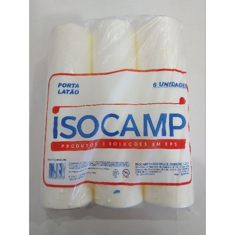 PORTA LATÃO ISOCAMP PCT C/ 6 UND. em Oferta na Shopee