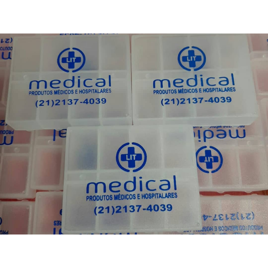 60 Porta Comprimidos Remédio Personalizados em Oferta na Shopee