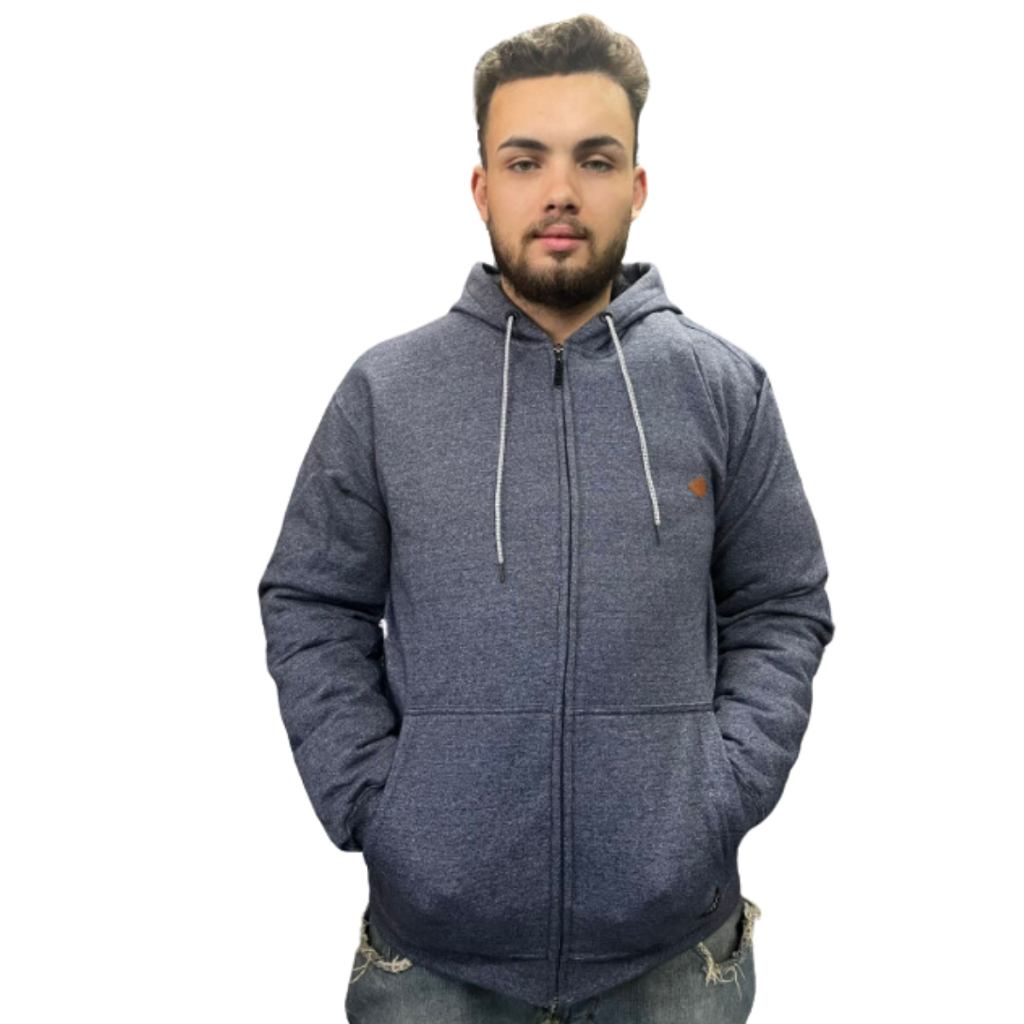Moletom Canguru Okdok Original Capuz Plus Size Masculino Big