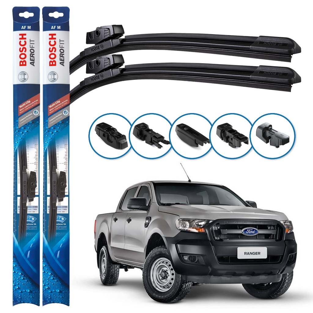 Par Palheta do Limpador do Vidro do Parabrisa Original Bosch Ranger 2017 A 2019 em Oferta na Shopee