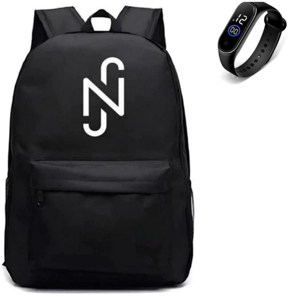 Mochila Neymar + Relógio Digital Lançamento