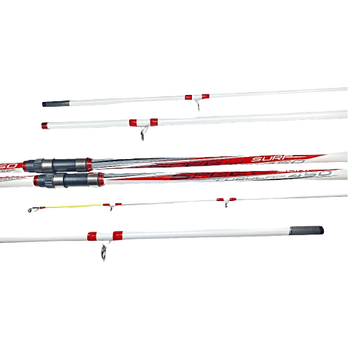 Vara de Carbono Speed Surf Sahara 3.60M-4.50M Metros 3 Partes Para Molinete em Oferta na Shopee