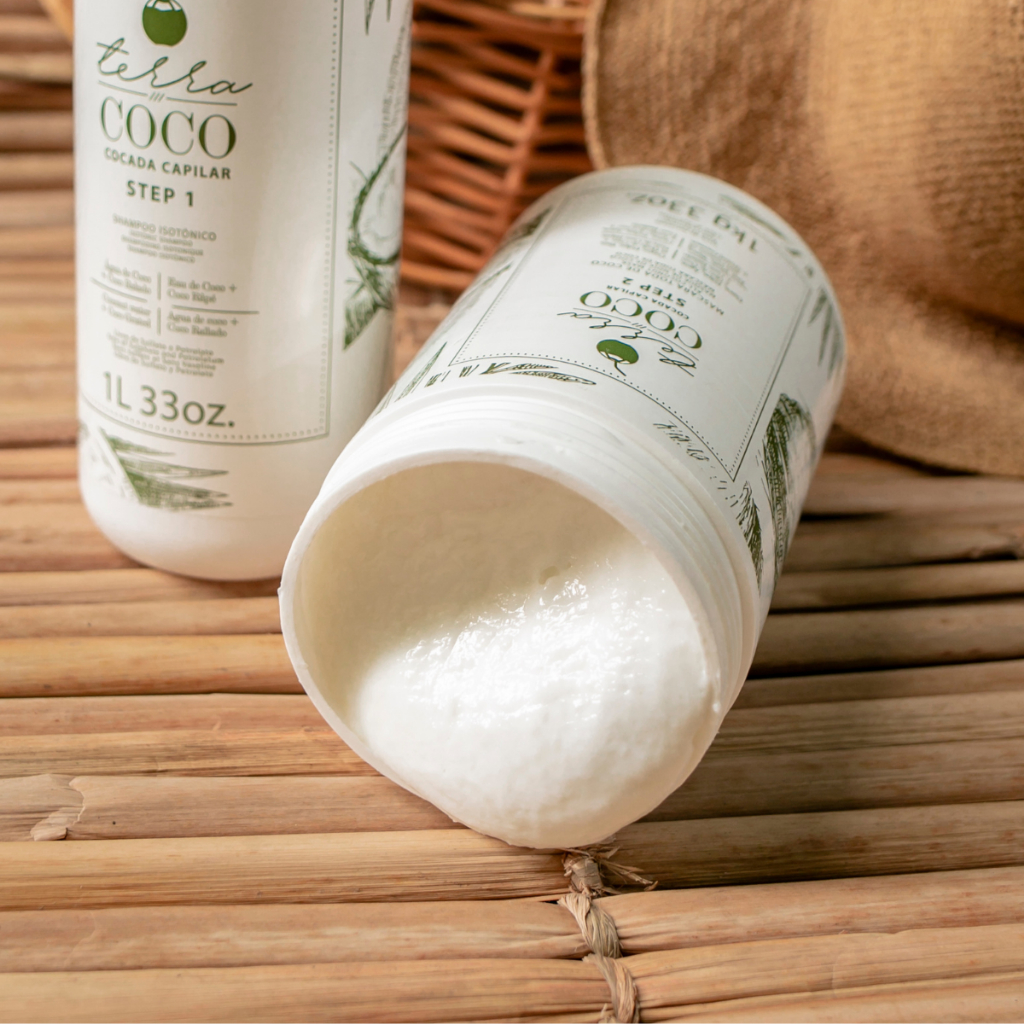 Kit Shampoo Isotônico 1L e Máscara Toda de Coco 1Kg - Terra Coco · foto 2