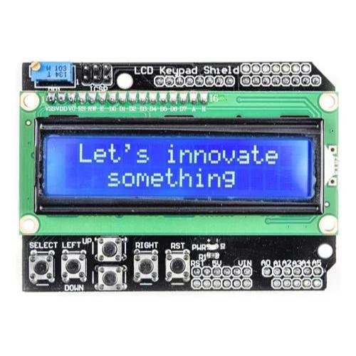 Display Lcd Keypad Shield 16x2 Teclado Botoes Arduino