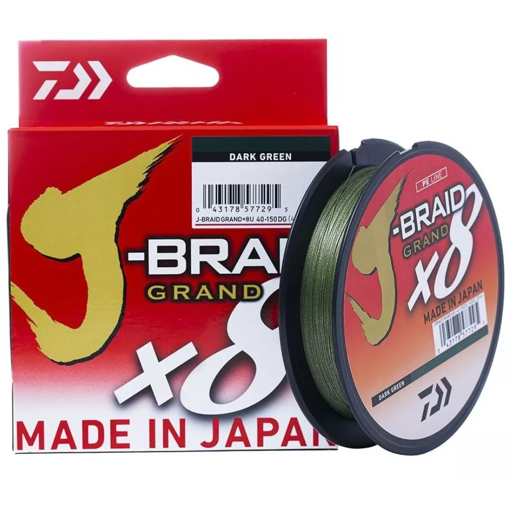Linha Multifilamento ORIGINAL Daiwa J Braid X8  135 metros