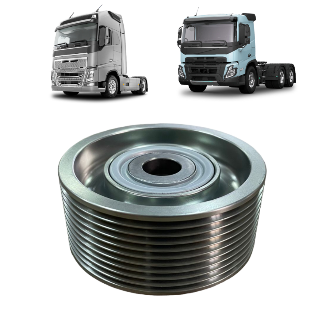 Polia Tensora Tensionador Correia Estriada Volvo Fh Fmx 2016